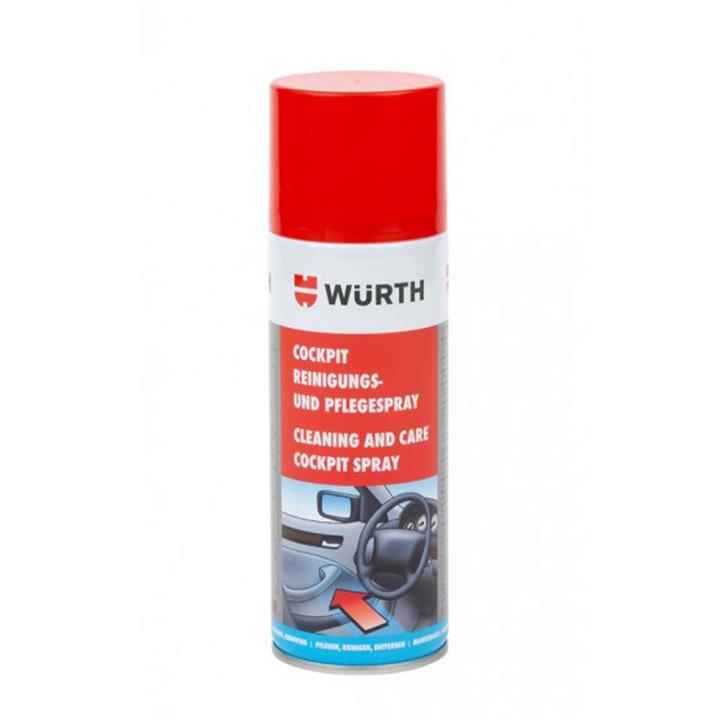 اسپری پولیش داشبورد وورث مدل 8902221 حجم 400 میلی لیتر Wurth Dashboard Polish Spray 400ml